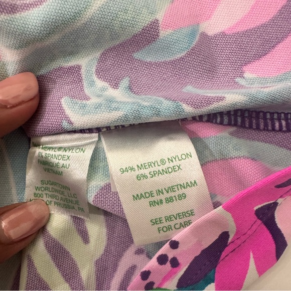 Lilly Pulitzer Everlynn UPF 50+ Top size XL - Picture 8 of 15